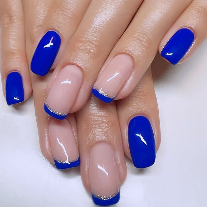 Blue manicure ideas