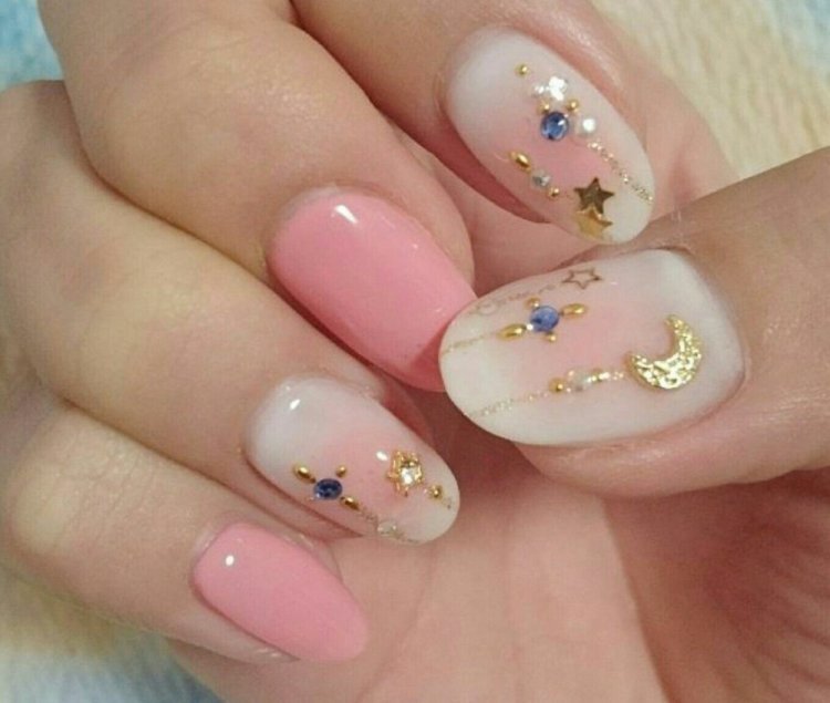 Korean and Japanese nail designs